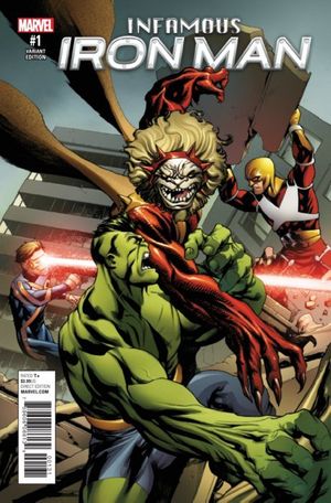 Infamous Iron Man #1 (Champions Variant)
