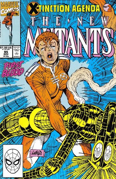 New Mutants #95 Comic
