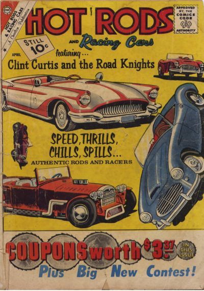 Hot Rods and Racing Cars #51 Comic