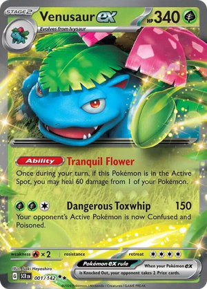 Venusaur ex (1/142) - Stellar Crown