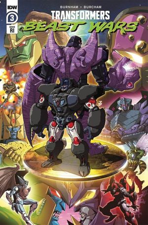 Transformers Beast Wars #3 (10 Copy Josh Perez Cover)