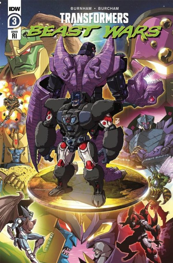 Transformers Beast Wars #3 (10 Copy Josh Perez Cover)