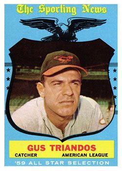 Gus Triandos 1959 Topps #568 Sports Card