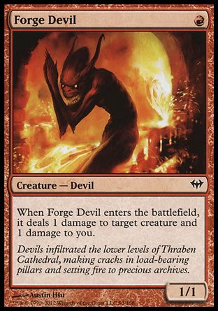 Forge Devil (Dark Ascension) Trading Card