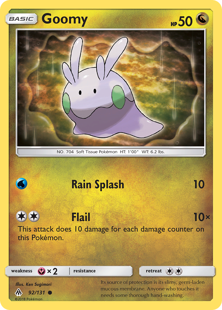 Goomy (92/131) - Forbidden Light Pokémon Card