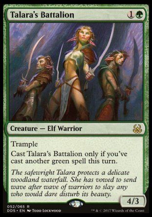 Talara's Battalion (Mind vs. Might) Trading Card