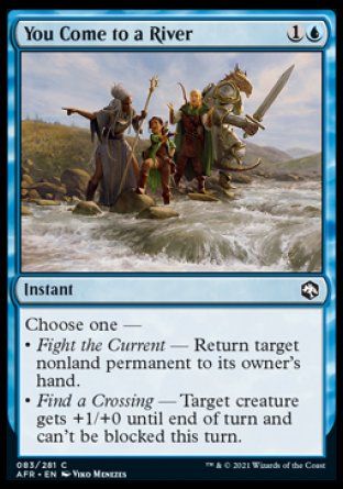 You Come to a River (Dungeons & Dragons: Adventures in the Forgotten Realms) Trading Card