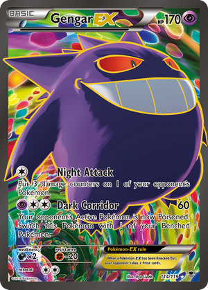 Gengar EX (114/119) - Phantom Forces