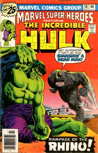 Marvel Super-Heroes #58 Comic