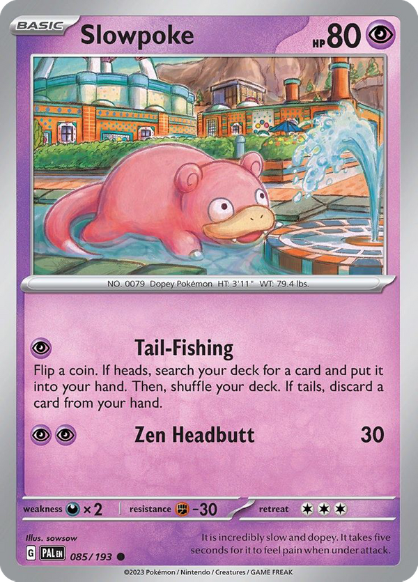 Slowpoke (85/193) - Paldea Evolved