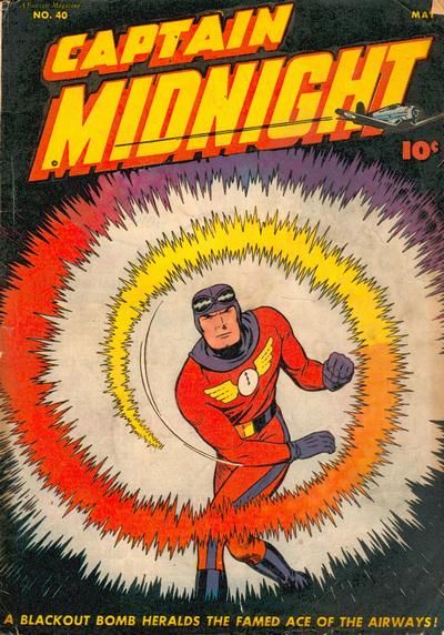 Captain Midnight #40 Comic