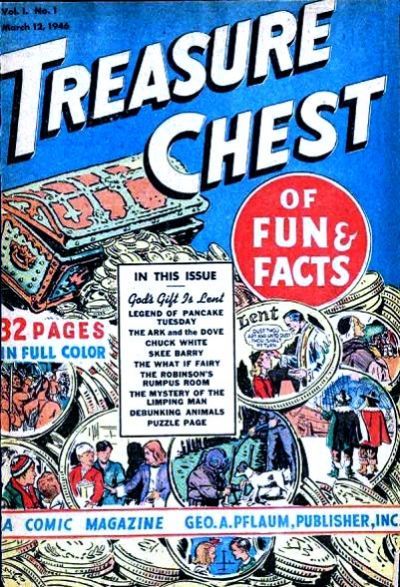 Treasure Chest of Fun and Fact Comic