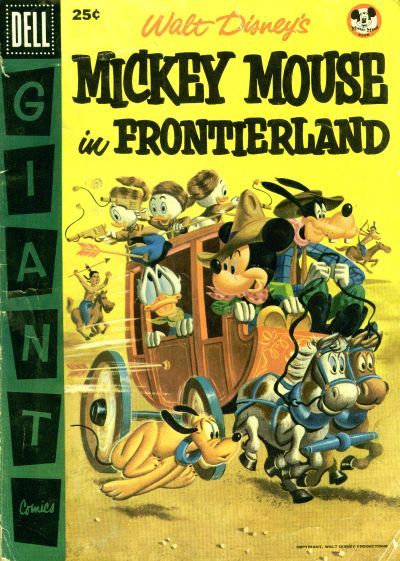 Mickey Mouse in Frontierland #1 Comic
