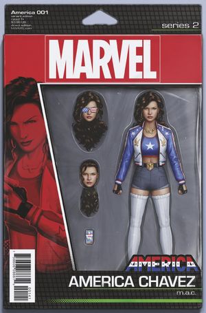 America #1 (Chirstopher Action Figure Variant)