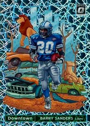 Barry Sanders 2021 Donruss Optic - Downtown! Football #DT-14