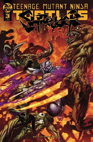Teenage Mutant Ninja Turtles: Shredder in Hell #3 (10 Copy Cover Gedeon)