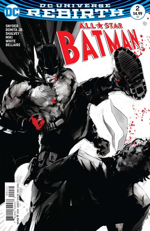 All Star Batman #2 (Jock Variant Cover)