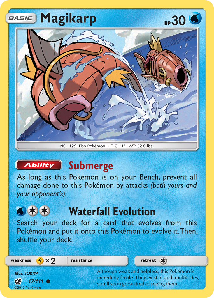 Magikarp (17/111) - Crimson Invasion Pokémon Card