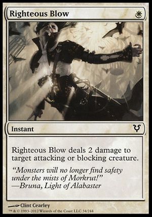 Righteous Blow (Avacyn Restored)