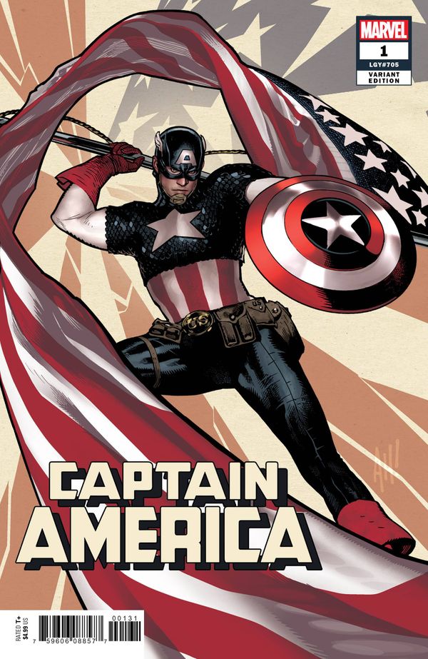Captain America #1 (Hughes Variant)
