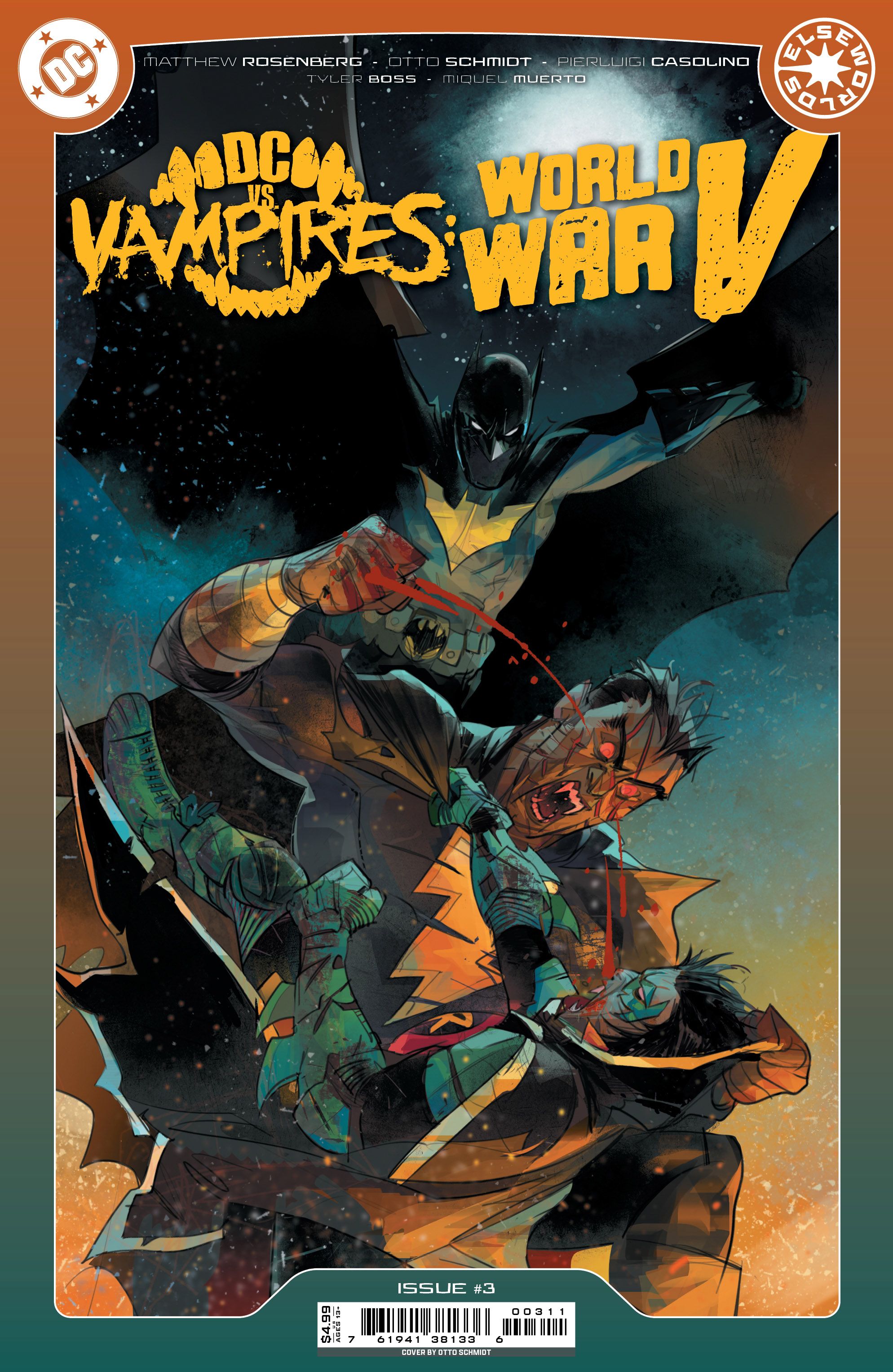 DC vs. Vampires: World War V #3 Comic