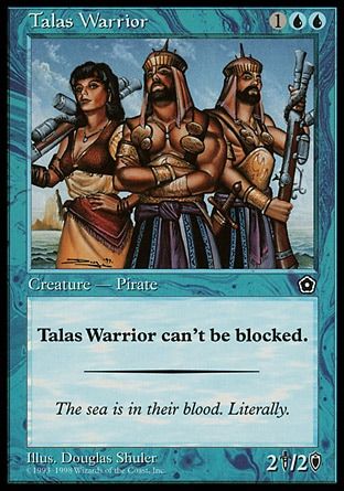 Talas Warrior (Portal Second Age) Trading Card