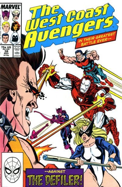 West Coast Avengers #38 Comic