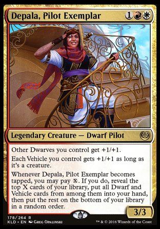 Depala, Pilot Exemplar (Kaladesh) Trading Card