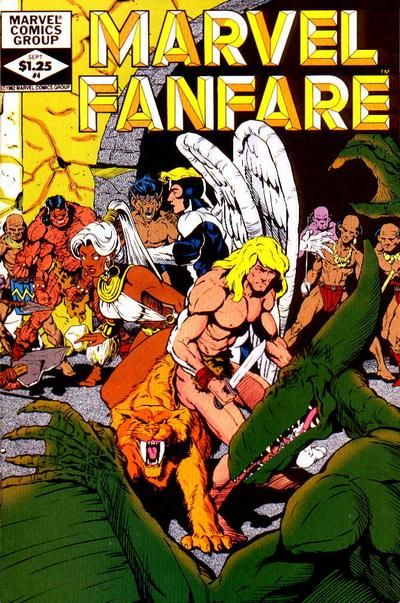 Marvel Fanfare #4 Comic