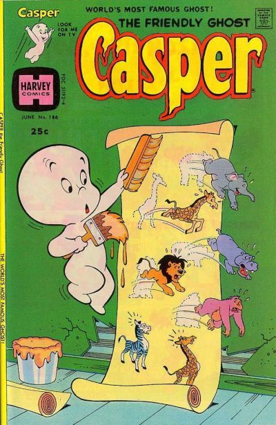 Friendly Ghost, Casper, The #186 Comic