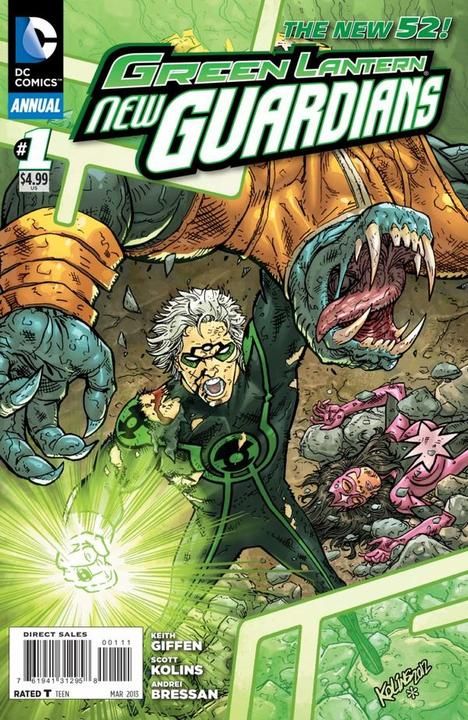 Green Lantern New Guardians Annual #1 Comic