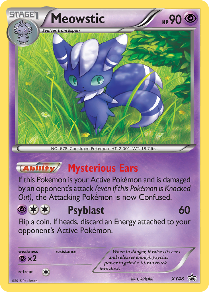 Meowstic (XY48) - XY Black Star Promos Pokémon Card