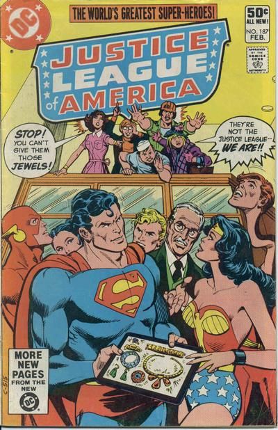 Justice League of America #187 Comic