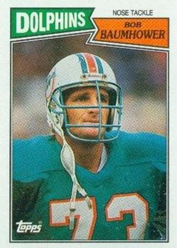 Bob Baumhower 1987 Topps #247