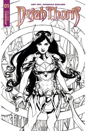 Dejah Thoris #1 (Cover E 10 Copy Mckone B&w Inc)