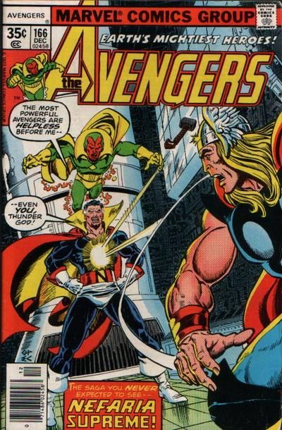 Avengers #166 Comic