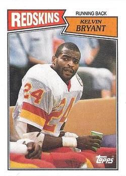 Kelvin Bryant 1987 Topps #66 Sports Card