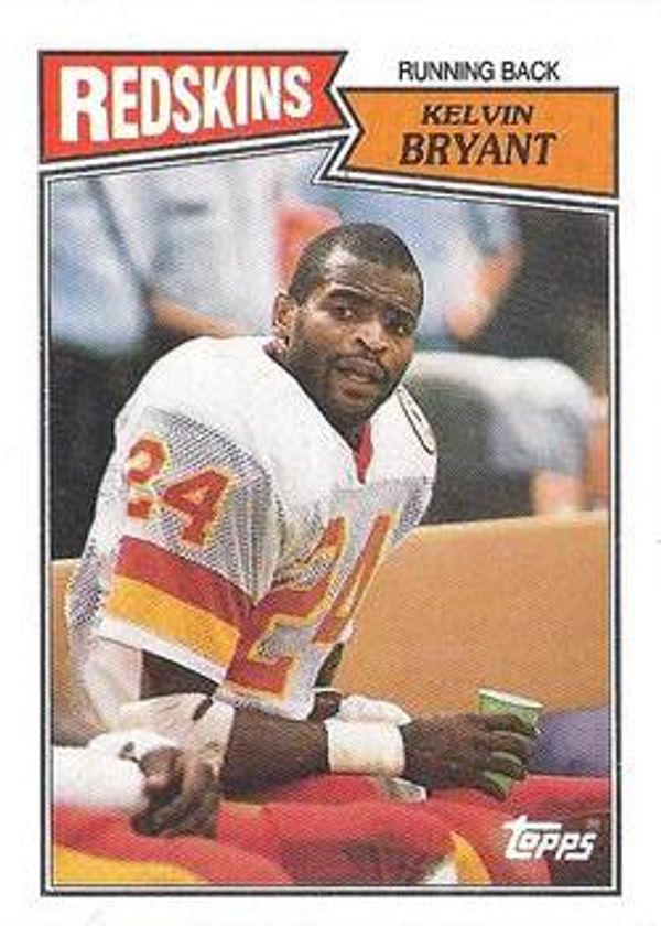 Kelvin Bryant 1987 Topps #66