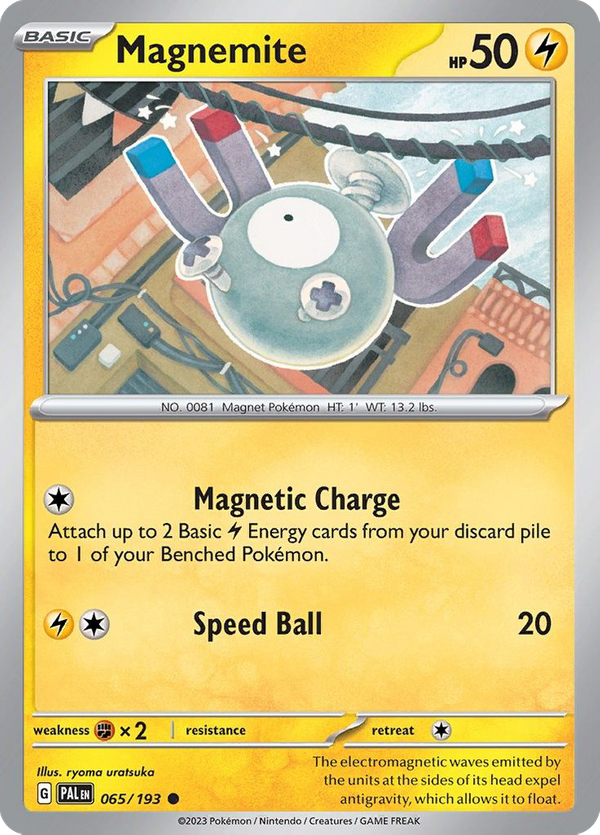 Magnemite (65/193) - Paldea Evolved