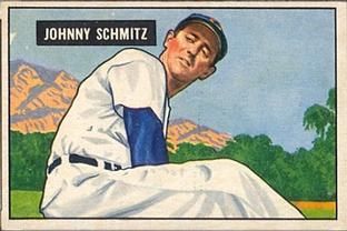 Johnny Schmitz 1951 Bowman #69 Sports Card