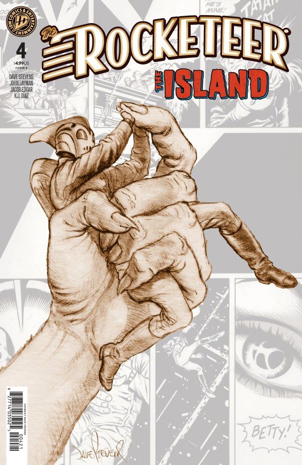 The Rocketeer: The Island #4 (Variant B Stevens) Comic