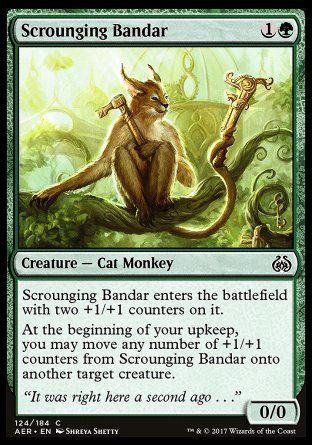 Scrounging Bandar (Aether Revolt) Trading Card