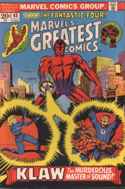 Marvel's Greatest Comics #43 Comic