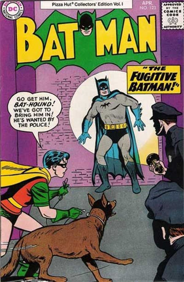 Batman #123 [Pizza Hut Collectors' Edition Vol. 1]