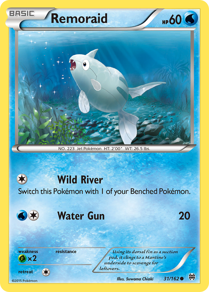 Remoraid (31/162) - BREAKthrough Pokémon Card