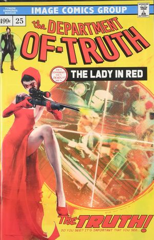 Department of Truth #25 (Davis Rider Comics Edition) Value - GoCollect