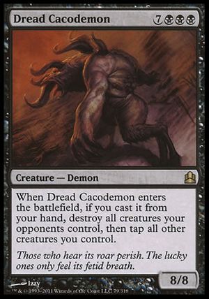 Dread Cacodemon (MTG Commander)