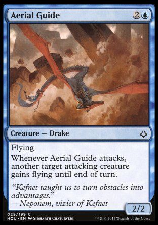 Aerial Guide (Hour of Devastation) Trading Card