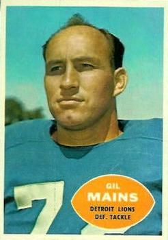 Gil Mains 1960 Topps #49 Sports Card