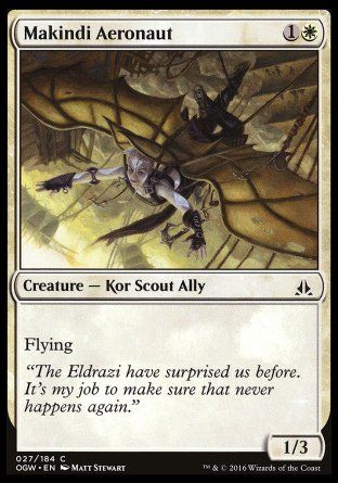 Makindi Aeronaut (Oath of the Gatewatch) Trading Card